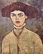 Head of a young woman Amedeo Modigliani
